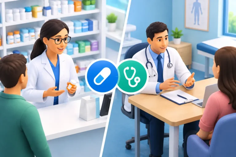 Pharmacist Prescribing Versus Doctor Visits